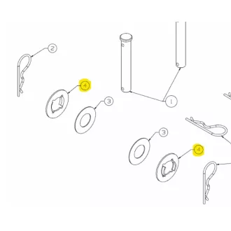   MTD biztosítós alátét FL:.781 ID x1.590 OD:SPCL (736-04228A)