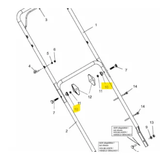 MTD alátét WASH:SDL:.320 x.930 x.060 (736-0451)