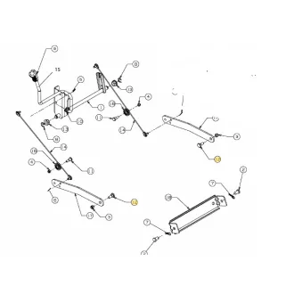 MTD csavar 0,5*0,267:3/8-16 / 738-0380