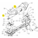 MTD vállas anya  0.375 DIA X 0.5 (738-04240)