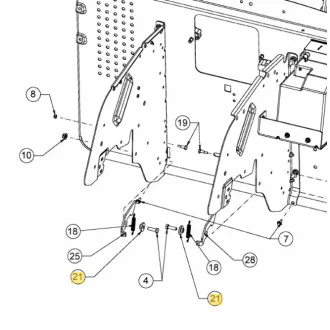 MTD Persely 0.320X0.500X0.197 (738-0958)
