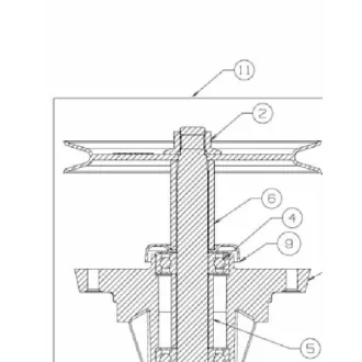 MTD késagy tengely SHFT:SPDL: 6.58" LG (738-1128)