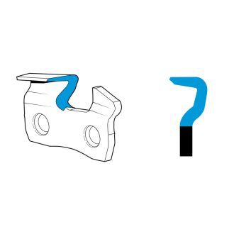   Oregon láncfűrész lánc 3/8-1,5mm DB VersaCut™ (73DPX-100R)