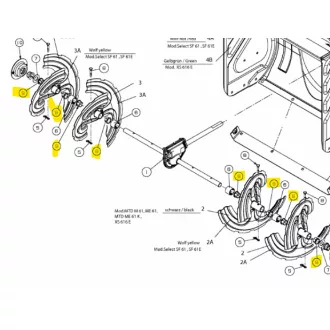   MTD műanyag persely BUSH:FLG:.800 ID x.910 OD 741-0321 (741-0493C)