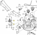 MTD Műanyag persely BRG:FLG:.630ID X .693OD X .875 (741-0591)
