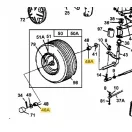MTD csapágy BRG:BALL:.75 ID x 1.75 OD LUTC (741-3032)