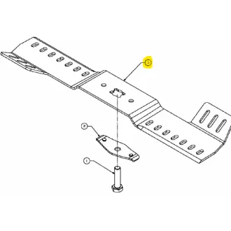 MTD fűnyíró kés T-deck YM 6018 (742-04060)