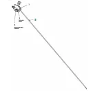 MTD gázbowden, 46 cm Honda motoros gépekhez (746-04319)