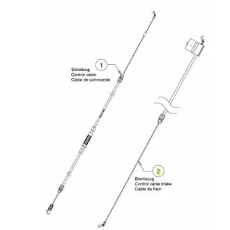 MTD bowden (746-04827)