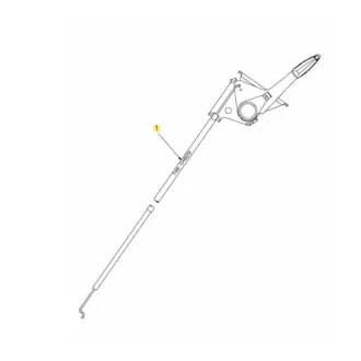 MTD gázbowden karral (746-04829B)