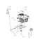 MTD gázkar bowden 746-05049 (746-05049A)
