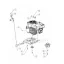 MTD gázkar bowden 746-05049 (746-05049A)