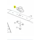 Fűnyíró késtartó MTD 46SPB 25.4 mm honda tipusokhoz (748-04096)
