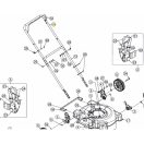 MTD kormány tolókar, felső 51BC, BO (749-04933637)
