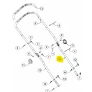 MTD tolószár alsó, 42 PO-euromower, 749-09329637  (749-05047B)