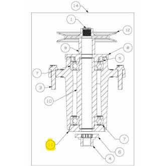 MTD távtartó 750-06749 (750-06749A)