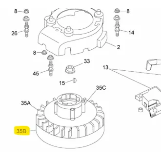 MTD lendkerék 1P65WHC (751-11042)