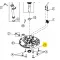 MTD forgattyústengely szimering alsó 38x25x7 1P61, 1P65, 1P70, 5X65, 5T65, 1X65, 6X65, 1P57, 6T65, 1T65,1R65 (751-11545)