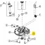 MTD forgattyústengely szimering alsó 38x25x7 1P61, 1P65, 1P70, 5X65, 5T65, 1X65, 6X65, 1P57, 6T65, 1T65,1R65 (751-11545)