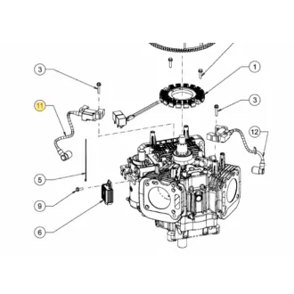 MTD gyújtótekercs 4Q78HW, 8Q78XW bal (751-21248)