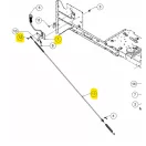 MTD PTO bowden KIT, készlet (753-08235)