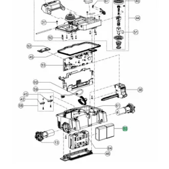   XR5 és RK 1000, 2000 robotfűnyíró akkumulátor (753-11204)