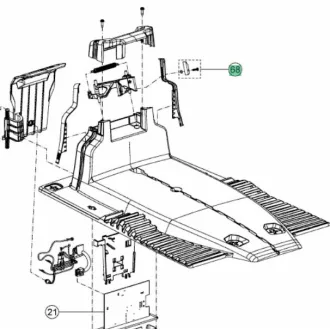   Töltőkontakt szervíz készlet XR5 és RK robotfűnyíróhoz (753-11205)