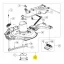 MTD robotfűnyíró szerelt fűnyíró deck motor nélkül XR5 1000, 2000, RK 1000, 2000 (753-11394)