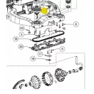 MTD Biztosító belső körmös alátét 716-05388 (753-11447)