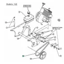 MTD, Cub-Cadet hómaró ékszíj BELT-V 3/8 x 34.4 LG (754-0367)