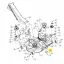 MTD késmeghajtó ékszíj V TYP:HB x 105 LG (754-04069)
