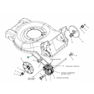   Ékszíj hajtás MTD BG46SPO 3/8" x 30,87 6046218 (754-04121)