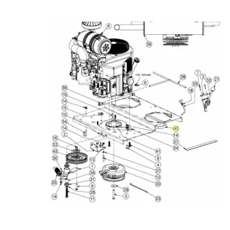 Cub Cadet ékszíj hajtás V-BELT 61.5" (754-05037)