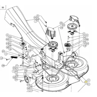   MTD ékszíj, késhajtáshoz BELT.V TYPE.5L X 106 LG KEVL (754-0631)
