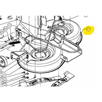 MTD ékszíj BELT:V TYPE:5L X 95.0 LG KEVL (754-0632)