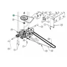 MTD ékszíjtárcsa 6.56"  (756-04464)