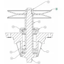 MTD ékszíjtárcsa 5.57" (756-05038)