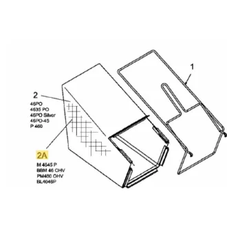 Mtd fűnyíró zsák (764-04047)