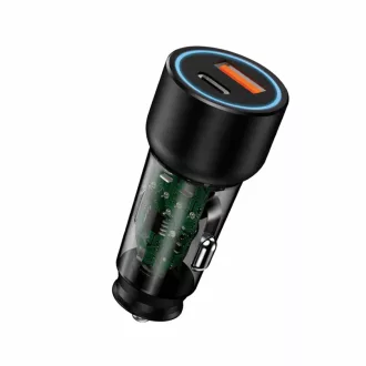   Autós töltő 07a+c - usb/usb-c - quick charge 3.0 - 12/24v (07ac) 13016 autolife (766011)