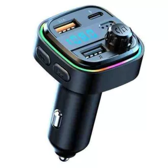   Transmitter - 12/24v c26 bluetooth kihangosító 5.3+edr rgb - fm/ transzmitter 53029autolife (766277)