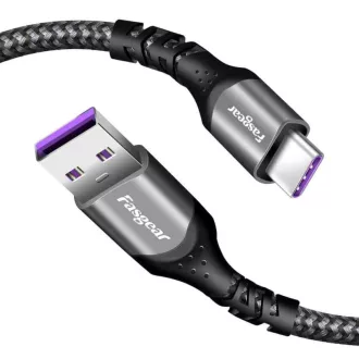  Gyorstöltő adatkábel 5a 100w usb - type-c - 1méter 121bk-c/ 12101autolife (766288)