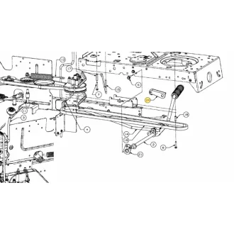   MTD fékpedál kilincs 783-06991-Z, 783-06991637 (783-06991A-S)