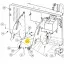Cub Cadet zsákrögzítő kampó bal oldali (783-09479A-Z)