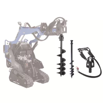   Scheppach Földfúró meghajtás + földfúrószár 100 mm +  földfúrószár 200 mm (MKL 730)  (7915400715)