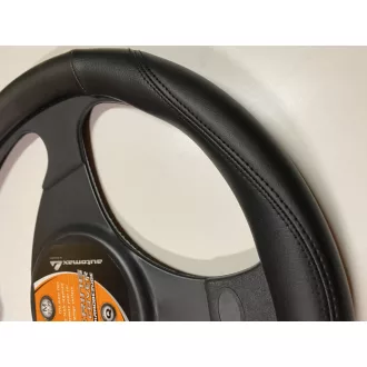 Kormányvédő műbőr Fekete 37-39cm (8685-TUN)
