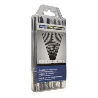  Scheppach Univerzális 60 darabos kirakós készlet (5 x 12 db)  (88000010)