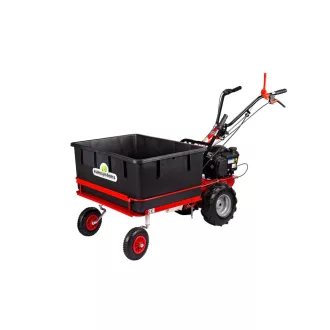   EUROSYSTEMS LDPE szállítóputtony fémlemezes platformmal  (160 liter - 100 kg) ( munkaeszköz P55 / MINIEFFE modellhez - alapgép nélkül  ) (905255100)
