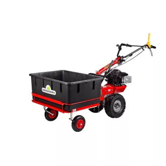   EUROSYSTEMS LDPE szállítóputtony fémlemezes platformmal  (160 liter - 100 kg) ( munkaeszköz P70 EVO modellhez - alapgép nélkül  ) (905256100)