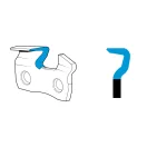 Oregon láncfűrész lánc 3/8P-1,3 mm db VersaCut™ (91VXL025R)