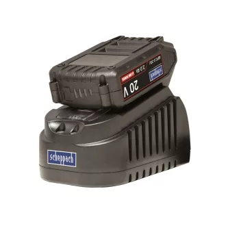   Scheppach ABP2.0-20Li KIT A 20 V töltő 1,65 A + akku 2 Ah szett (ABP2.0-20Li_KIT_A)